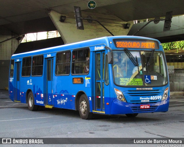 São Dimas Transportes 40599 na cidade de Belo Horizonte, Minas Gerais, Brasil, por Lucas de Barros Moura. Número da foto: #12399112.