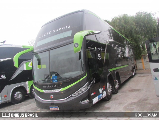 Viação Garcia 96120 na cidade de Curitiba, Paraná, Brasil, por GDC __39AM. Número da foto: #12398624.