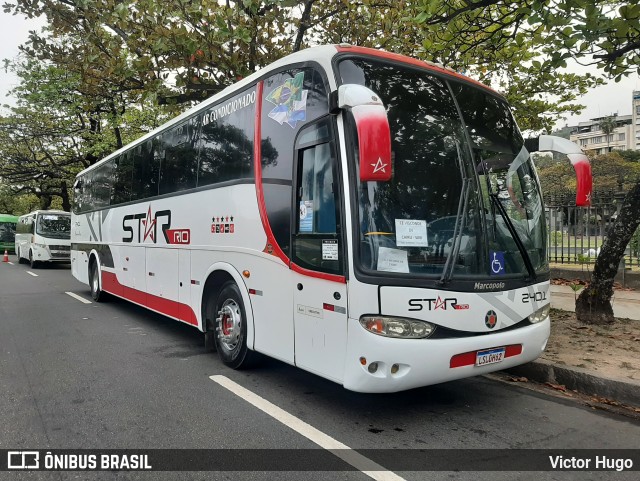 Star Rio Turismo 2401 na cidade de Rio de Janeiro, Rio de Janeiro, Brasil, por Victor Hugo. Número da foto: #12397930.