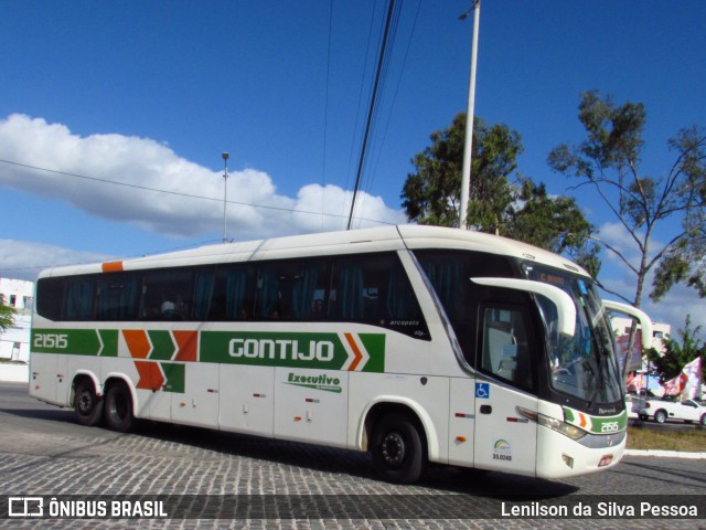 Empresa Gontijo de Transportes 21515 na cidade de Caruaru, Pernambuco, Brasil, por Lenilson da Silva Pessoa. Número da foto: #12398193.