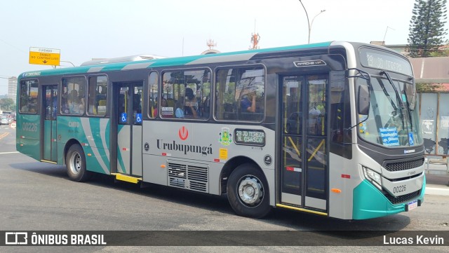 Auto Viação Urubupungá 00226 na cidade de Osasco, São Paulo, Brasil, por Lucas Kevin. Número da foto: #12399166.