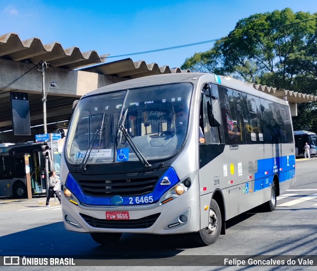 Transcooper > Norte Buss 2 6465 na cidade de São Paulo, São Paulo, Brasil, por Felipe Goncalves do Vale. Número da foto: #12398945.