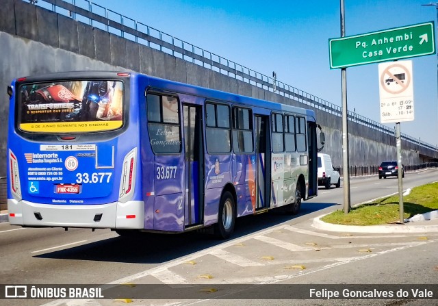 Guarulhos Transportes 33.677 na cidade de São Paulo, São Paulo, Brasil, por Felipe Goncalves do Vale. Número da foto: #12398948.