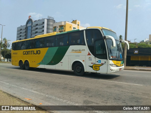 Empresa Gontijo de Transportes 14550 na cidade de Ipatinga, Minas Gerais, Brasil, por Celso ROTA381. Número da foto: #12398512.