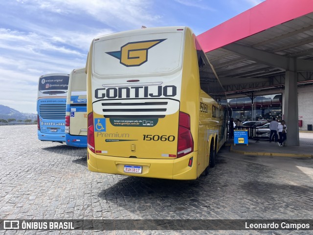 Empresa Gontijo de Transportes 15060 na cidade de Estiva, Minas Gerais, Brasil, por Leonardo Campos. Número da foto: #12396741.