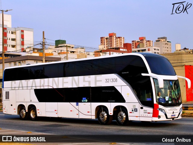 Auto Viação Catarinense 321308 na cidade de Belo Horizonte, Minas Gerais, Brasil, por César Ônibus. Número da foto: #12398846.