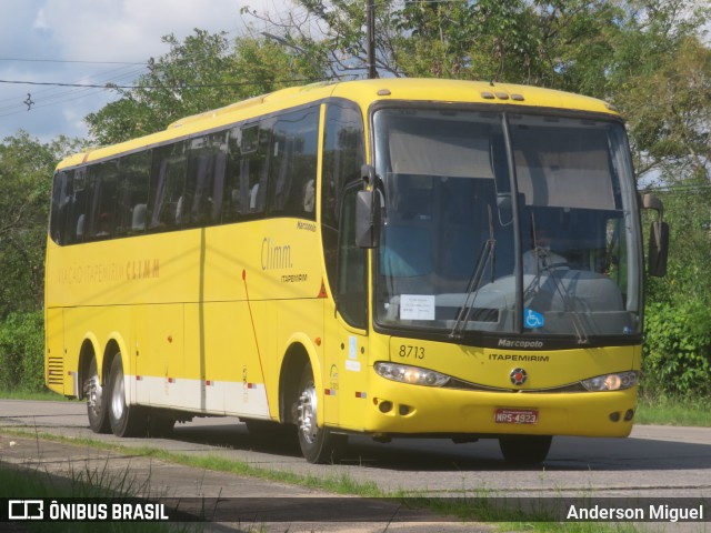 Viação Itapemirim 8713 na cidade de Recife, Pernambuco, Brasil, por Anderson Miguel. Número da foto: #12399316.