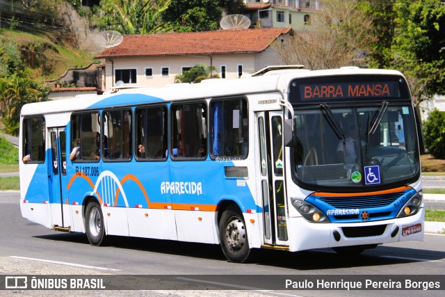 VINSAL - Viação Nossa Senhora Aparecida RJ 187.006 na cidade de Barra do Piraí, Rio de Janeiro, Brasil, por Paulo Henrique Pereira Borges. Número da foto: #12398565.