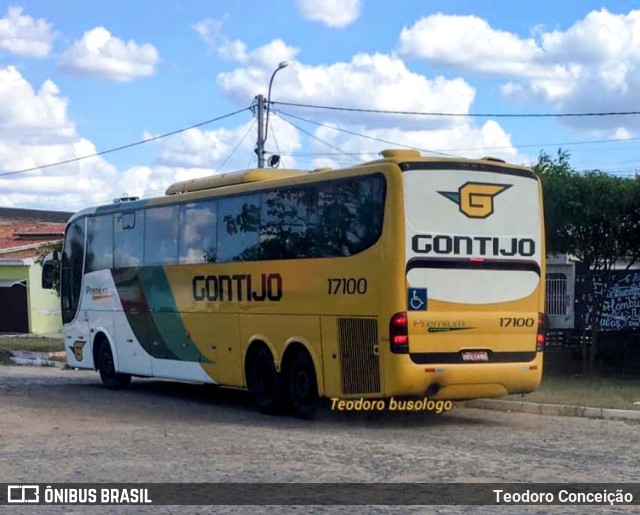 Empresa Gontijo de Transportes 17100 na cidade de Jeremoabo, Bahia, Brasil, por Teodoro Conceição. Número da foto: #12397784.