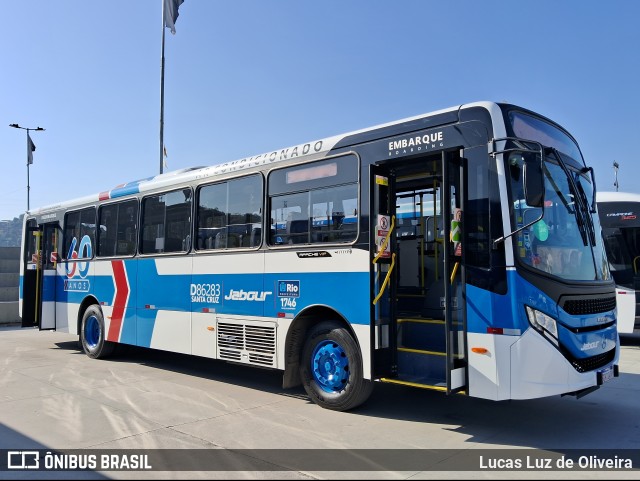 Auto Viação Jabour D86283 na cidade de Duque de Caxias, Rio de Janeiro, Brasil, por Lucas Luz de Oliveira. Número da foto: #12396885.