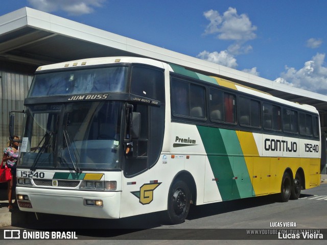 Empresa Gontijo de Transportes 15240 na cidade de Belo Horizonte, Minas Gerais, Brasil, por Lucas Vieira. Número da foto: #12398639.