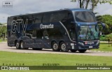 Viação Cometa 721303 na cidade de Florianópolis, Santa Catarina, Brasil, por Moaccir  Francisco Barboza. Número da foto: #:id.