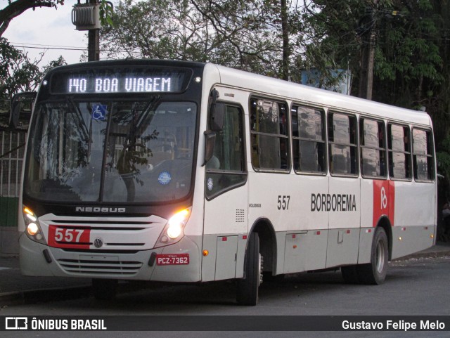 Borborema Imperial Transportes 557 na cidade de Recife, Pernambuco, Brasil, por Gustavo Felipe Melo. Número da foto: #12399451.