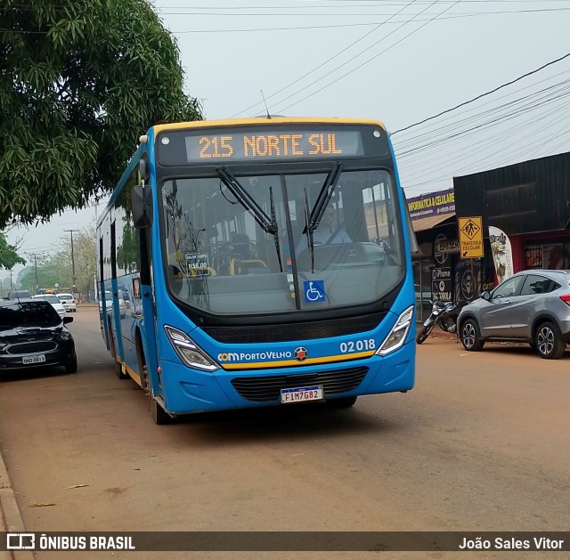 JTP Transportes - COM Porto Velho 02.018 na cidade de Porto Velho, Rondônia, Brasil, por João Sales Vitor. Número da foto: #12399660.