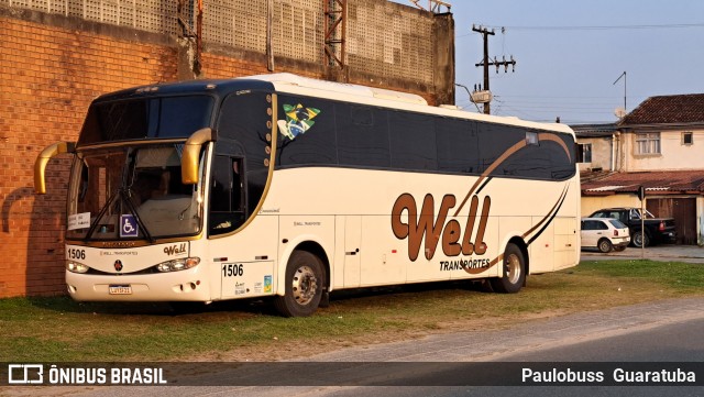 Well Transportes 1506 na cidade de Guaratuba, Paraná, Brasil, por Paulobuss  Guaratuba. Número da foto: #12401699.