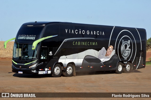 Viação Garcia 86028 na cidade de Nova Alvorada do Sul, Mato Grosso do Sul, Brasil, por Flavio Rodrigues Silva. Número da foto: #12400646.