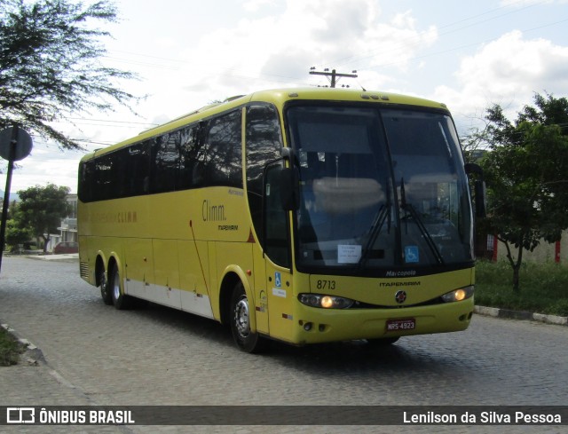 Viação Itapemirim 8713 na cidade de Caruaru, Pernambuco, Brasil, por Lenilson da Silva Pessoa. Número da foto: #12401259.