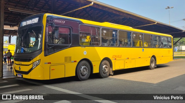Gidion Transporte e Turismo 12416 na cidade de Joinville, Santa Catarina, Brasil, por Vinicius Petris. Número da foto: #12401323.