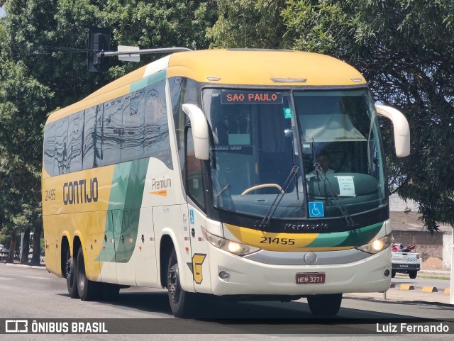 Empresa Gontijo de Transportes 21455 na cidade de Maceió, Alagoas, Brasil, por Luiz Fernando. Número da foto: #12400727.