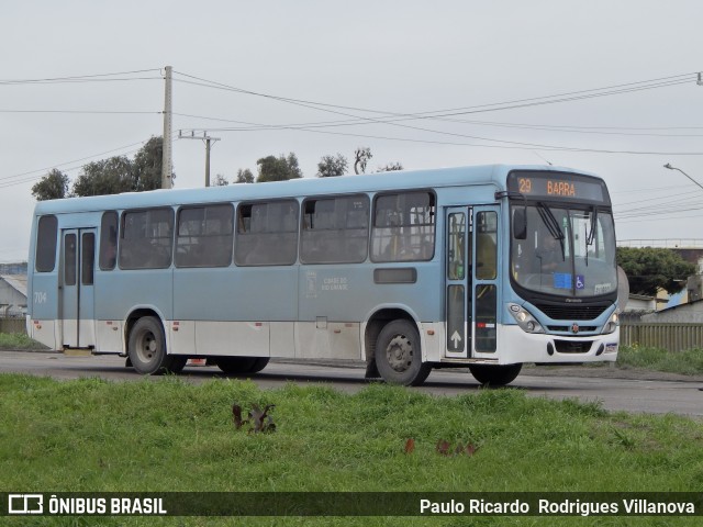 TransPessoal Transportes 704 na cidade de Rio Grande, Rio Grande do Sul, Brasil, por Paulo Ricardo  Rodrigues Villanova. Número da foto: #12400401.