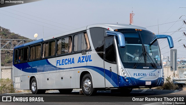 Flecha Azul 88 na cidade de Querétaro, Querétaro, México, por Omar Ramírez Thor2102. Número da foto: #12400530.