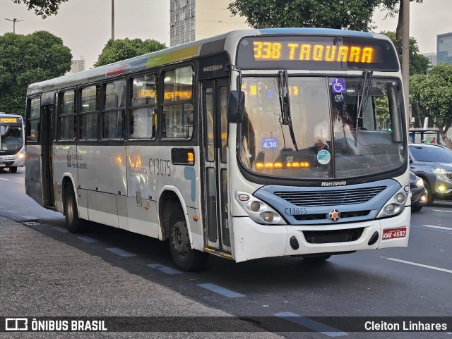 Transportes Barra C13075 na cidade de Rio de Janeiro, Rio de Janeiro, Brasil, por Cleiton Linhares. Número da foto: #12399715.