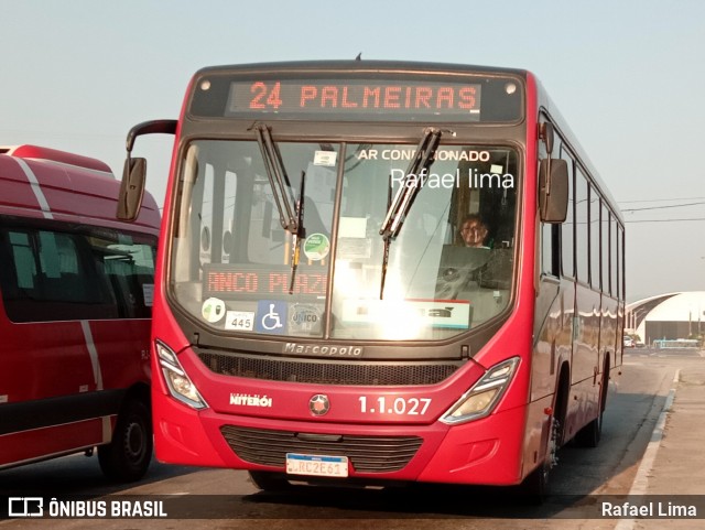 Auto Lotação Ingá 1.1.027 na cidade de Niterói, Rio de Janeiro, Brasil, por Rafael Lima. Número da foto: #12401095.
