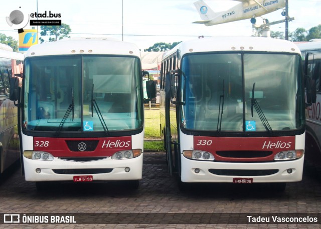 Helios Coletivos e Cargas 328 na cidade de Carazinho, Rio Grande do Sul, Brasil, por Tadeu Vasconcelos. Número da foto: #12399697.