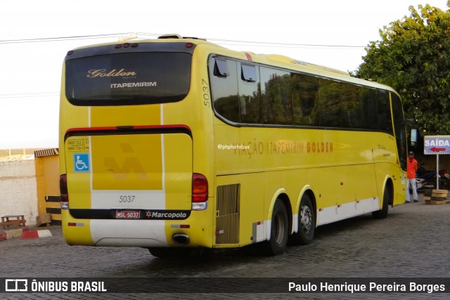 Viação Itapemirim 5037 na cidade de Vitória da Conquista, Bahia, Brasil, por Paulo Henrique Pereira Borges. Número da foto: #12401049.