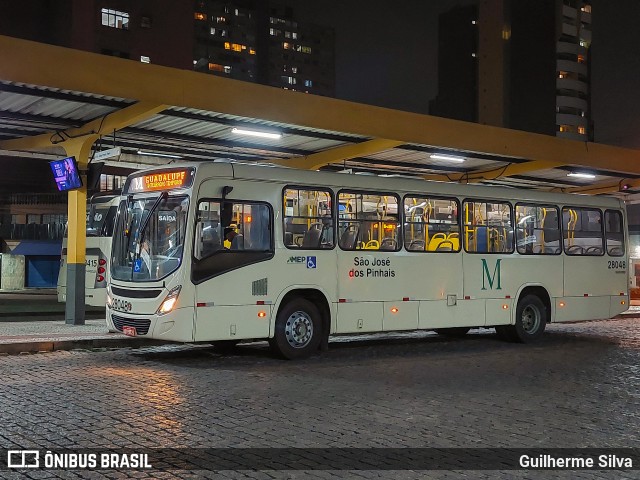Viação Marumbi 28048 na cidade de Curitiba, Paraná, Brasil, por Guilherme Silva. Número da foto: #12401558.
