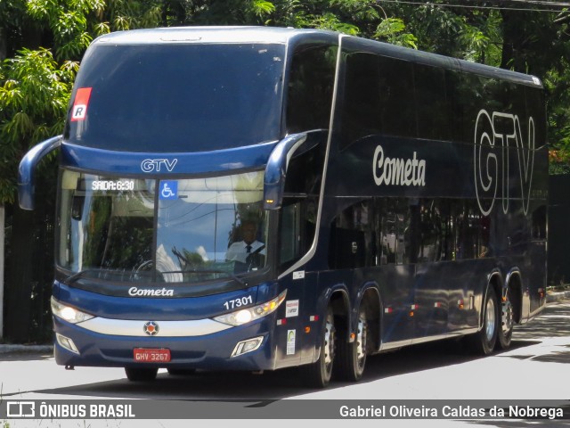 Viação Cometa 17301 na cidade de São Paulo, São Paulo, Brasil, por Gabriel Oliveira Caldas da Nobrega. Número da foto: #12400080.