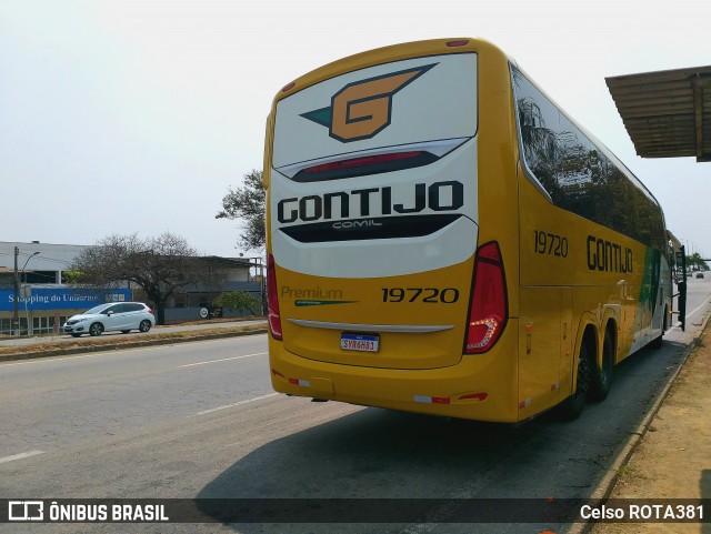 Empresa Gontijo de Transportes 19720 na cidade de Ipatinga, Minas Gerais, Brasil, por Celso ROTA381. Número da foto: #12400063.