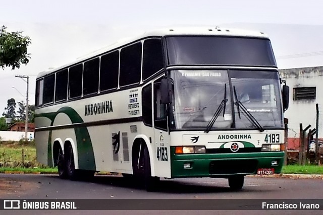 Empresa de Transportes Andorinha 4183 na cidade de Assis, São Paulo, Brasil, por Francisco Ivano. Número da foto: #12401279.