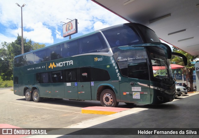 Viação Motta 19003 na cidade de São José do Rio Preto, São Paulo, Brasil, por Helder Fernandes da Silva. Número da foto: #12400532.