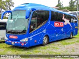 Tica Bus Transportes Internacionales Centroamericanos E35 na cidade de La Uruca, San José, San José, Costa Rica, por Andrés Martínez Rodríguez. Número da foto: #12400977.