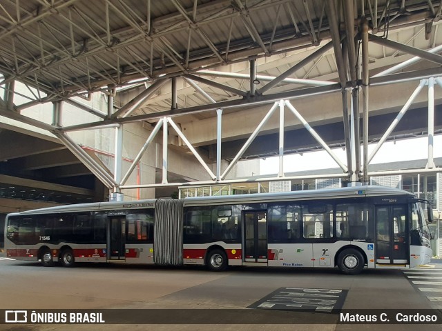 Viação Campo Belo 7 1546 na cidade de São Paulo, São Paulo, Brasil, por Mateus C.  Cardoso. Número da foto: #12402267.