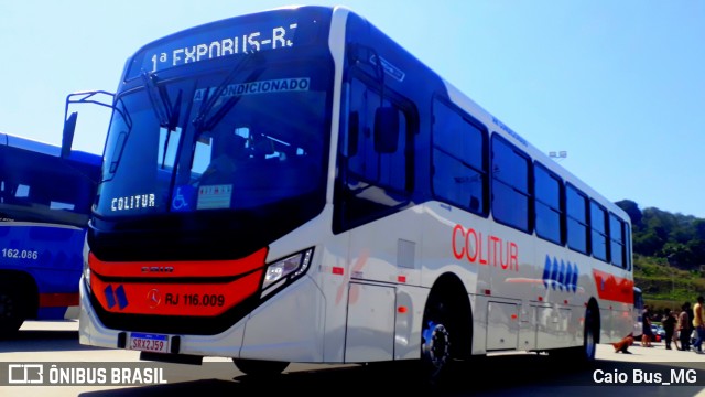 Colitur Transportes Rodoviários RJ 116.009 na cidade de Duque de Caxias, Rio de Janeiro, Brasil, por Caio Bus_MG. Número da foto: #12401914.