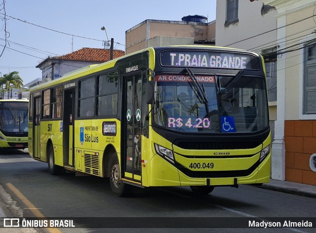 Viação Primor 400.049 na cidade de São Luís, Maranhão, Brasil, por Madyson Almeida. Número da foto: #12402771.