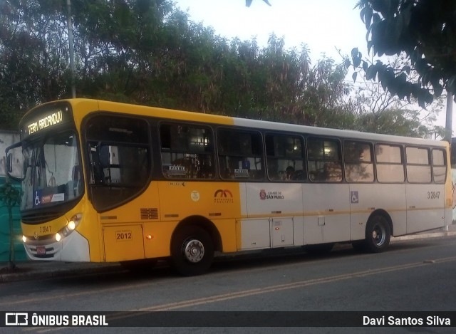 Viação Metrópole Paulista - Zona Leste 3 2847 na cidade de São Paulo, São Paulo, Brasil, por Davi Santos Silva. Número da foto: #12401863.