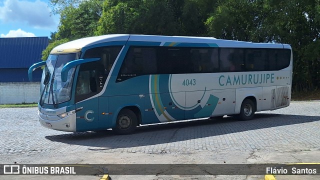 Auto Viação Camurujipe 4043 na cidade de Cruz das Almas, Bahia, Brasil, por Flávio  Santos. Número da foto: #12404122.