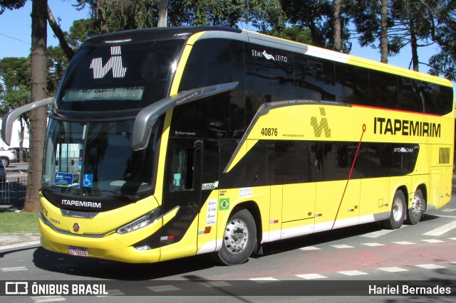 Viação Itapemirim 40876 na cidade de Curitiba, Paraná, Brasil, por Hariel Bernades. Número da foto: #12403054.
