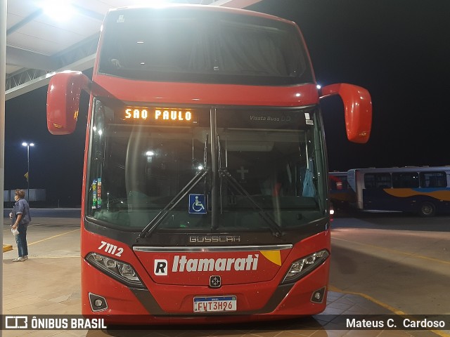 Expresso Itamarati 71112 na cidade de São Carlos, São Paulo, Brasil, por Mateus C.  Cardoso. Número da foto: #12402251.