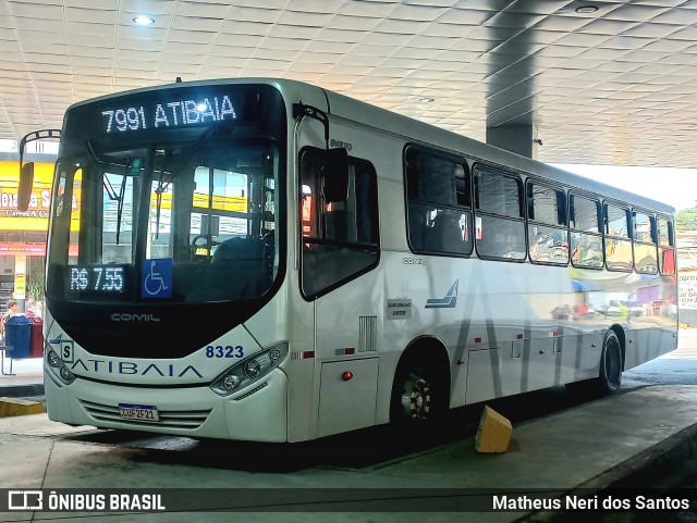 Viação Atibaia São Paulo 8323 na cidade de Mairiporã, São Paulo, Brasil, por Matheus Neri dos Santos. Número da foto: #12404004.