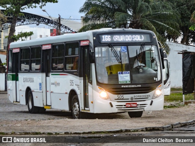 Borborema Imperial Transportes 505 na cidade de Jaboatão dos Guararapes, Pernambuco, Brasil, por Daniel Cleiton  Bezerra. Número da foto: #12402328.