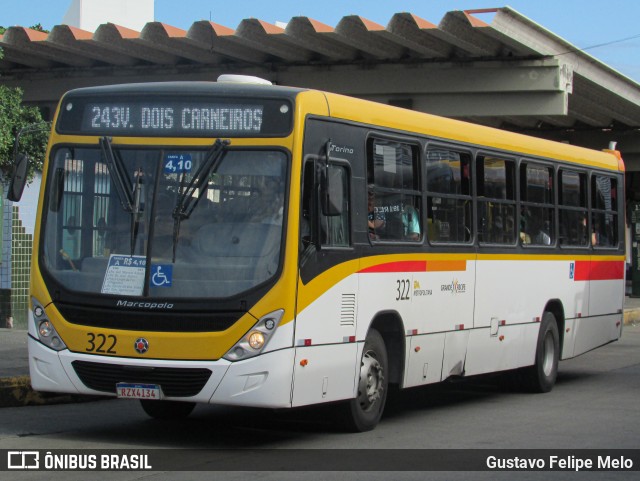 Empresa Metropolitana 322 na cidade de Recife, Pernambuco, Brasil, por Gustavo Felipe Melo. Número da foto: #12403114.