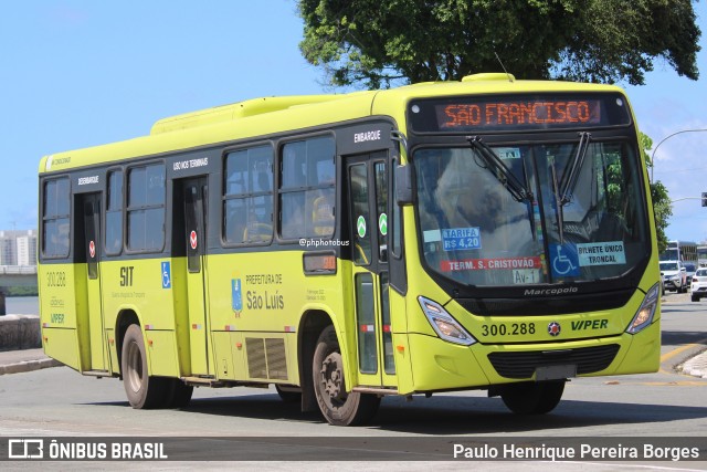 Víper Transportes 300.288 na cidade de São Luís, Maranhão, Brasil, por Paulo Henrique Pereira Borges. Número da foto: #12403402.