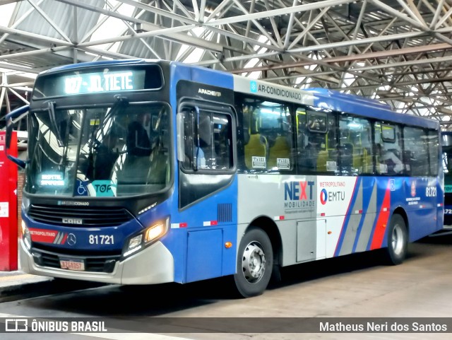 Next Mobilidade - ABC Sistema de Transporte 81.721 na cidade de Santo André, São Paulo, Brasil, por Matheus Neri dos Santos. Número da foto: #12404027.