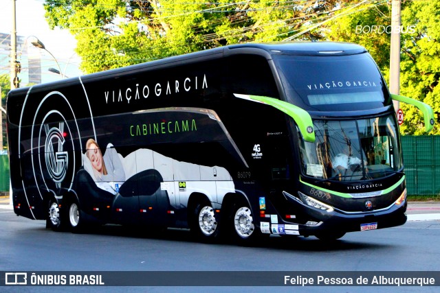 Viação Garcia 86079 na cidade de São Paulo, São Paulo, Brasil, por Felipe Pessoa de Albuquerque. Número da foto: #12403636.