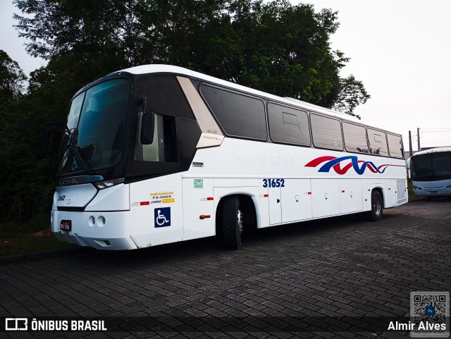 Ônibus Particulares 31652 na cidade de Indaial, Santa Catarina, Brasil, por Almir Alves. Número da foto: #12403784.