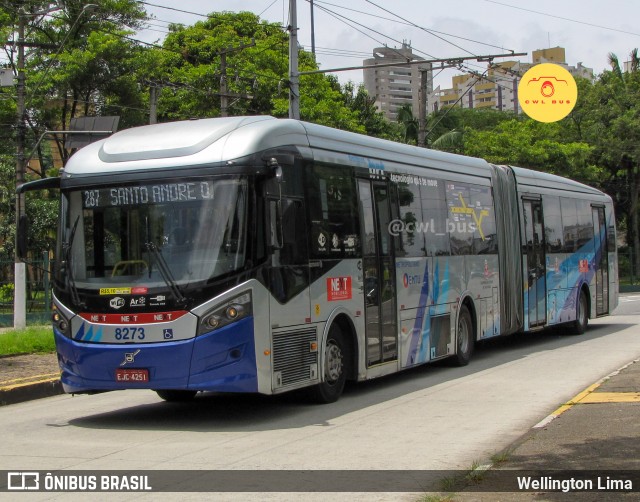 Next Mobilidade - ABC Sistema de Transporte 8273 na cidade de São Bernardo do Campo, São Paulo, Brasil, por Wellington Lima. Número da foto: #12402408.